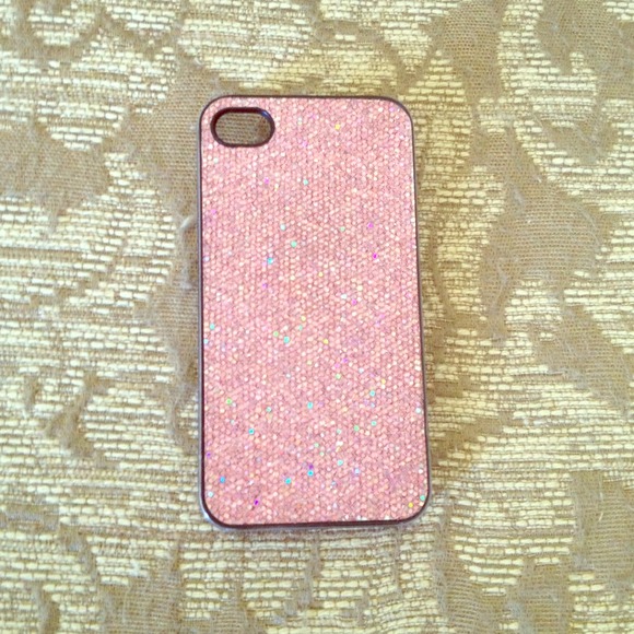 Pink sparky iPhone 4/4s snap on case