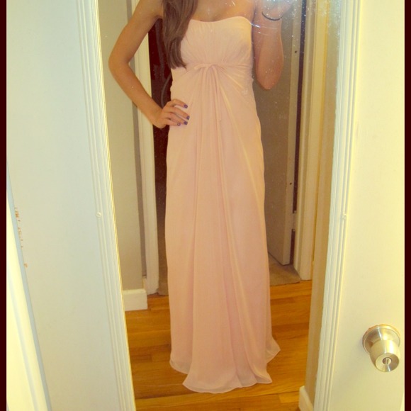 Dresses & Skirts - Light pink bridesmaid/prom/formal dress