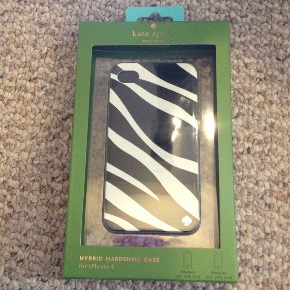 kate spade Accessories - Zebra Kate Spade IPhone case