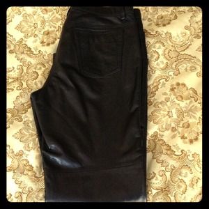 Leather Pants by Ann Taylor