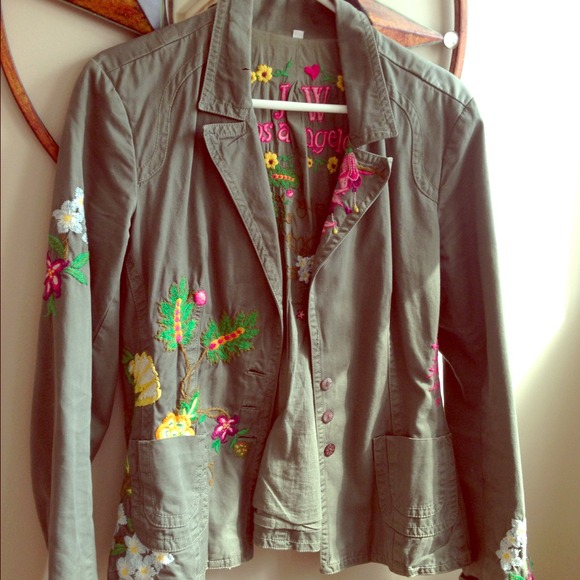 🇺🇸SALE🇺🇸 Johnny Was LA Embroidered Jacket JWLA