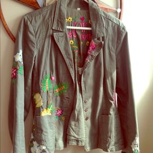 🇺🇸SALE🇺🇸 Johnny Was LA Embroidered Jacket JWLA