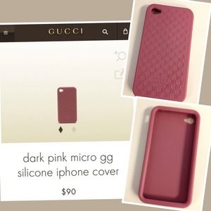 Selling Gucci Silicone Case iPhone 4/4S! NWT & Box