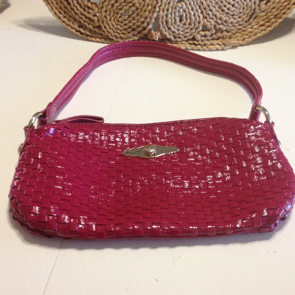 Elliot Lucca hot pink leather bag
