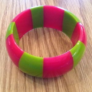 Pink and Green Bracelet