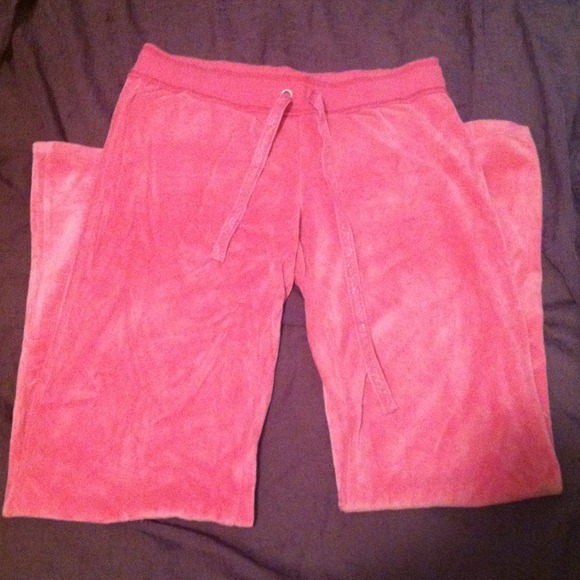 RESERVED***VS PINK VELOUR PANTS