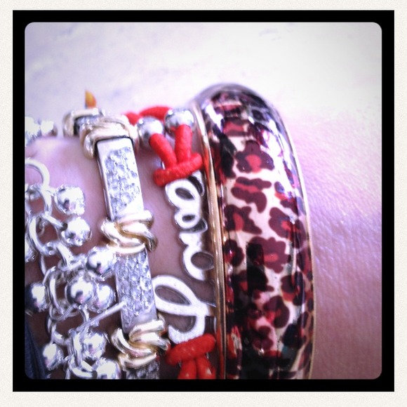 Bundle bracelet & a love bracelet