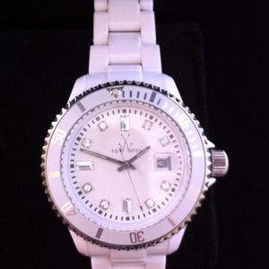 White Toy Watch
