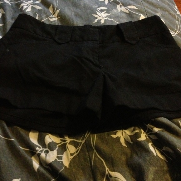 Black dressy shorts