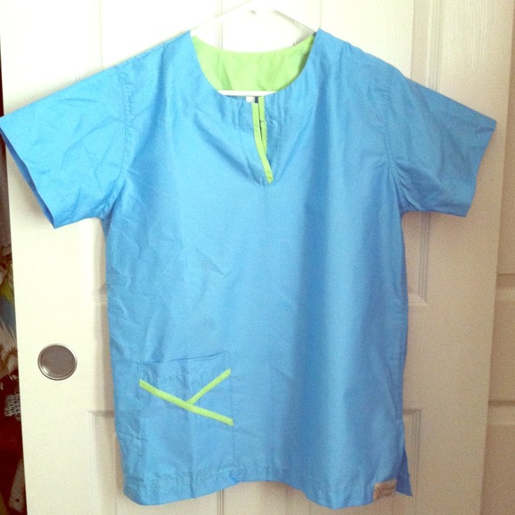 Scrub set top and pants