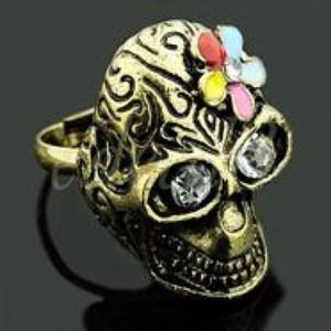 Sugar Skull Ring