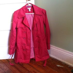 ⬇Reduced ⬇Sitwell for Anthropologie salmon trench