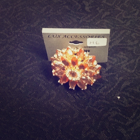 Pretty Pink Flower Ring