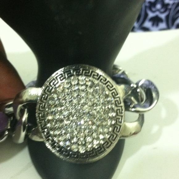 Trinidad James bracelet except in silver