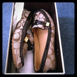 Authentic Coach loafers new in box!