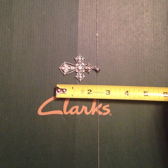 Silver Cross Necklace - Picture 4 of 4