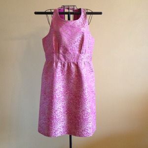 J. Crew Collection "Metallic Daisy Dress", size 12