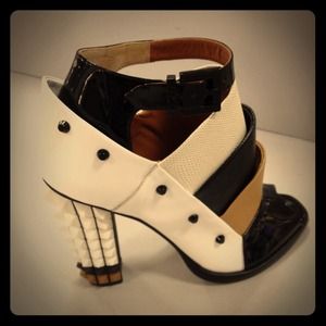 Fendi "Polifinia" spike heel boots