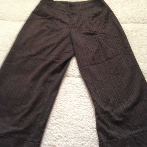 NINE WEST,S.4, wide leg,high waist, cropped inseam