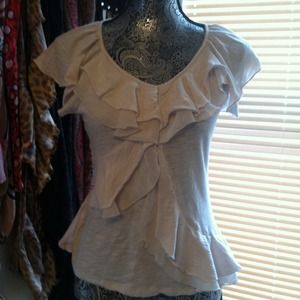 Lauren Conrad ruffle t