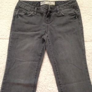 Ann Taylor LOFT, grey, skinny fit jeans