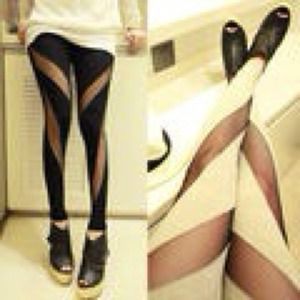 Racer back leggings