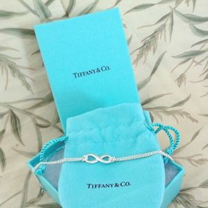 REDUCED!!! Tiffany DoubleChain Infinity Bracelet