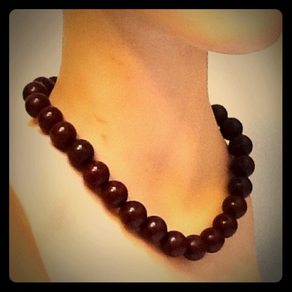 Brown Bead Necklace