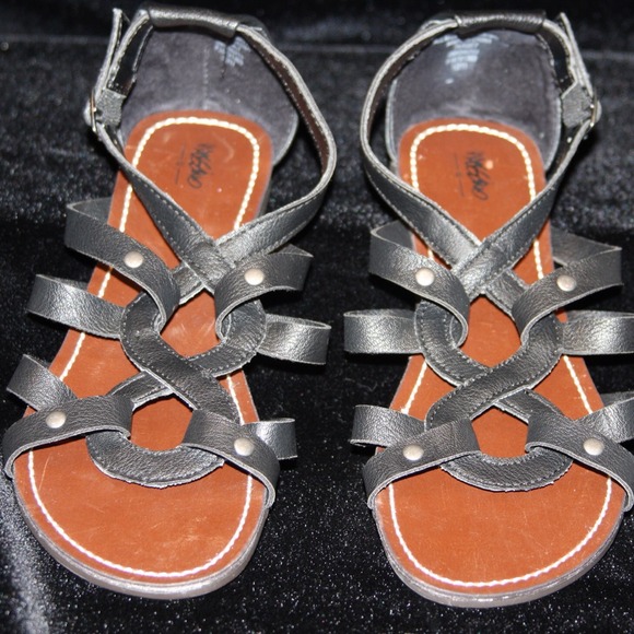 **Sold**Black Sandals - Never been worn