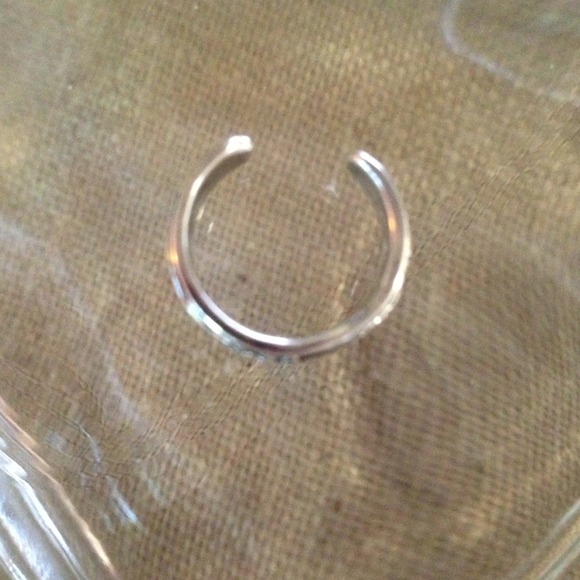{ Nice Silver Toe Ring } New Real .925- LAST ONE - Picture 2 of 2