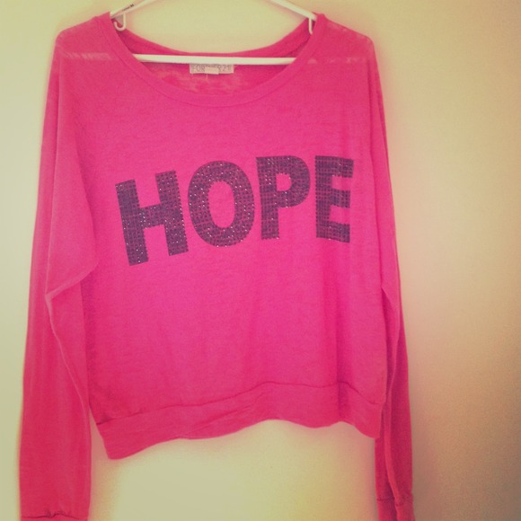 HOPE SHIRT/sweat shirt