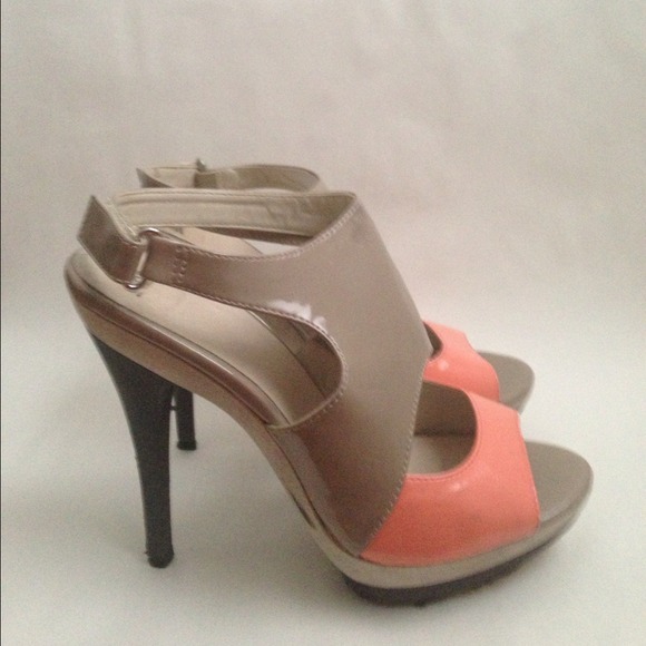 Color Block ASOS platform heels - Picture 1 of 4