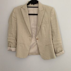 Theory one button blazer