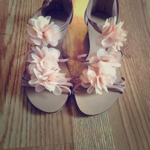 Floral sandals
