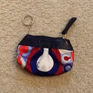 Authentic coach keychain wallet and Dooney purse