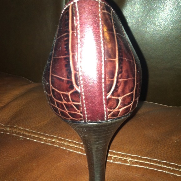 💖SOLD💖Talbots Snakeskin Shoes sz 6 1/2 M - Picture 5 of 8