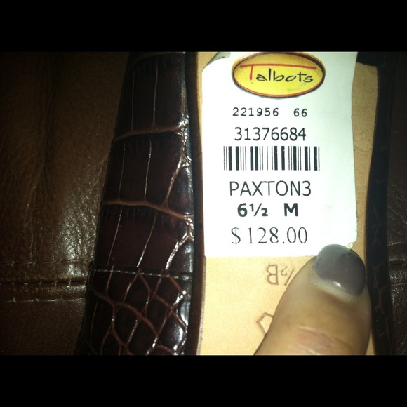 💖SOLD💖Talbots Snakeskin Shoes sz 6 1/2 M - Picture 7 of 8