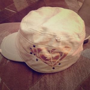 Tan Roxy Cap