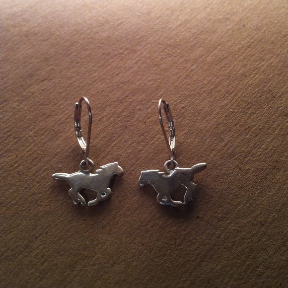 Mustang earrings