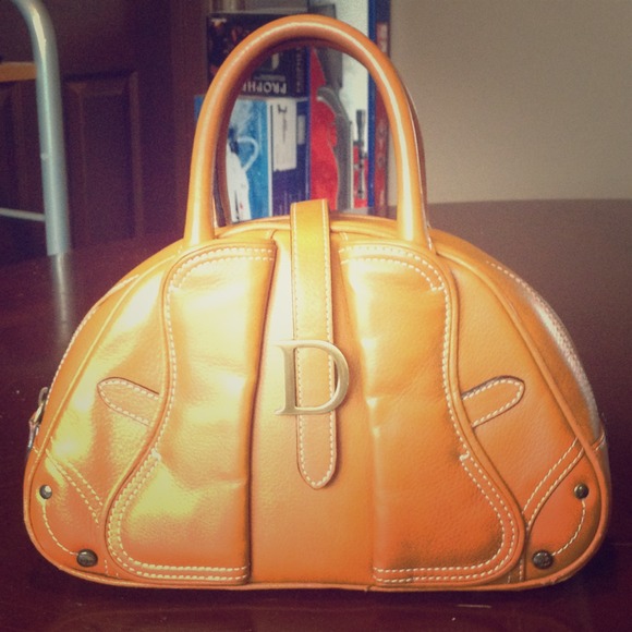 61% off Dior Handbags - Leather Christian Dior Double