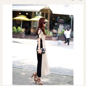 Brand new beige with a hint of pink maxi bundle