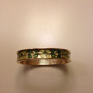 Enamel bracelet ghw green/yellow