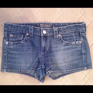 Denim shorts