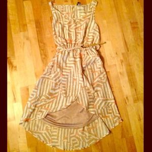 NWT perfect spring dress with rope belt