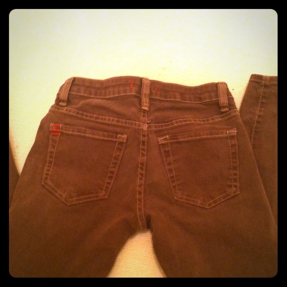 Brown urban outfitters skinny jeans