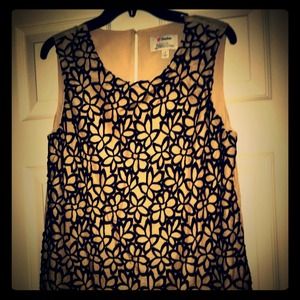 Lace tank with Cotten/Silk shell
