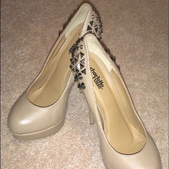 Cream Charlotte Russe heels