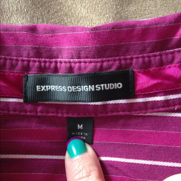 Express Button Up Shirt - Picture 3 of 4