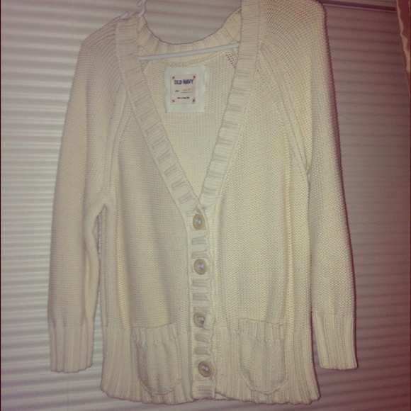 Off white old navy sweater !