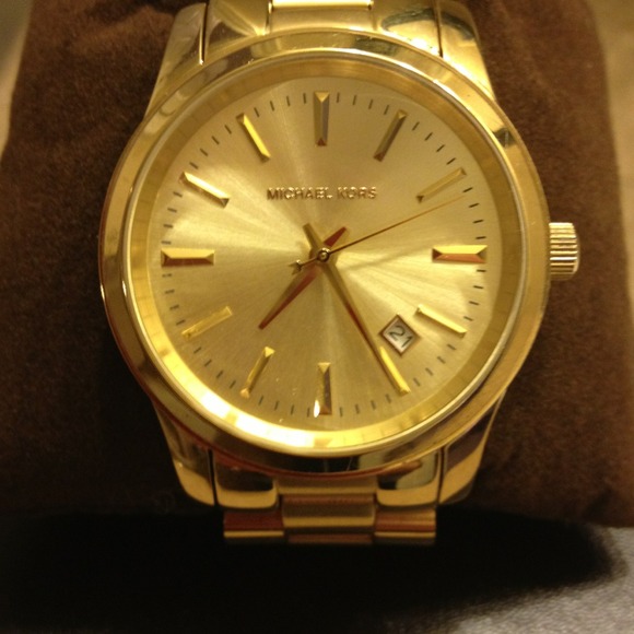 SOLD**MK Gold Watch